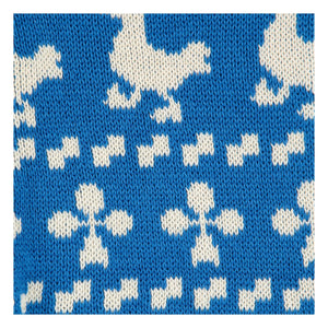 Bobo Choses - Pantalón Vaquero de Algodón Orgánico con Estampado de Granja | Azul
