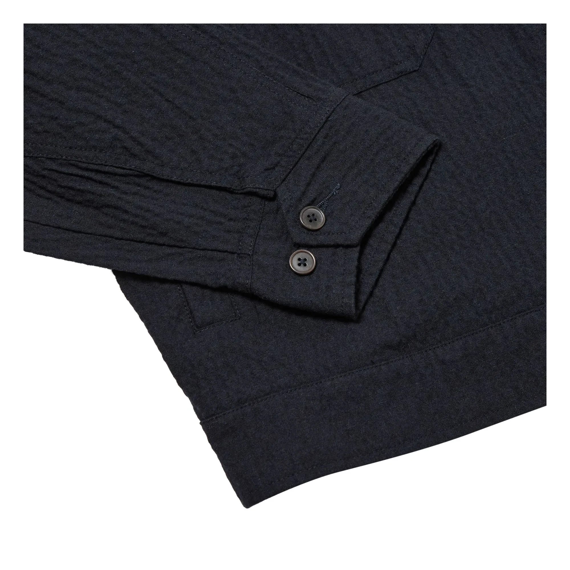 Universal Works - E130 Chaqueta de algodón reciclado Ospina | Azul marino