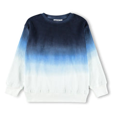 Molo - Sudadera degradada de algodón orgánico Mattis | Azul