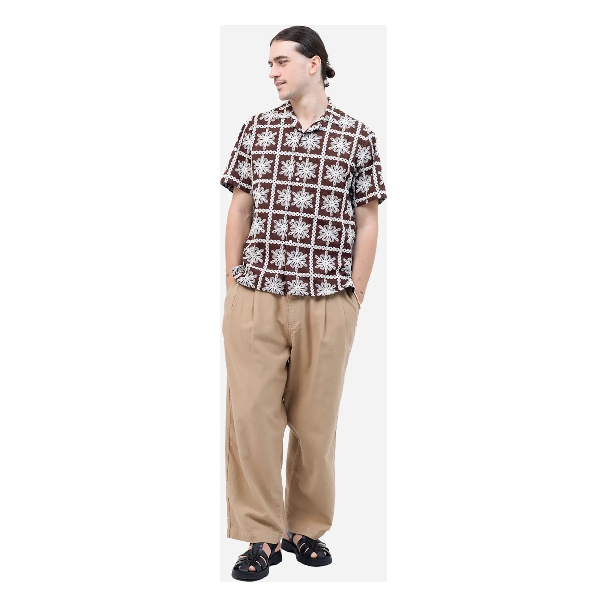 Olow - Aloha Khaju Camisa | Marrón