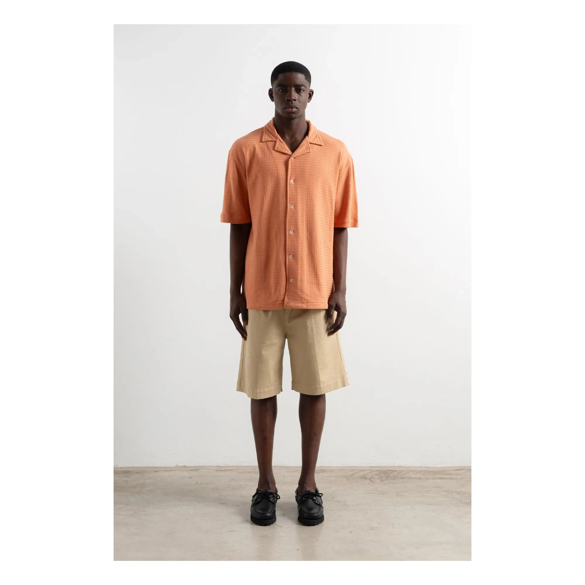 Edmmond Studios - Camisa de manga corta Paul | Naranja