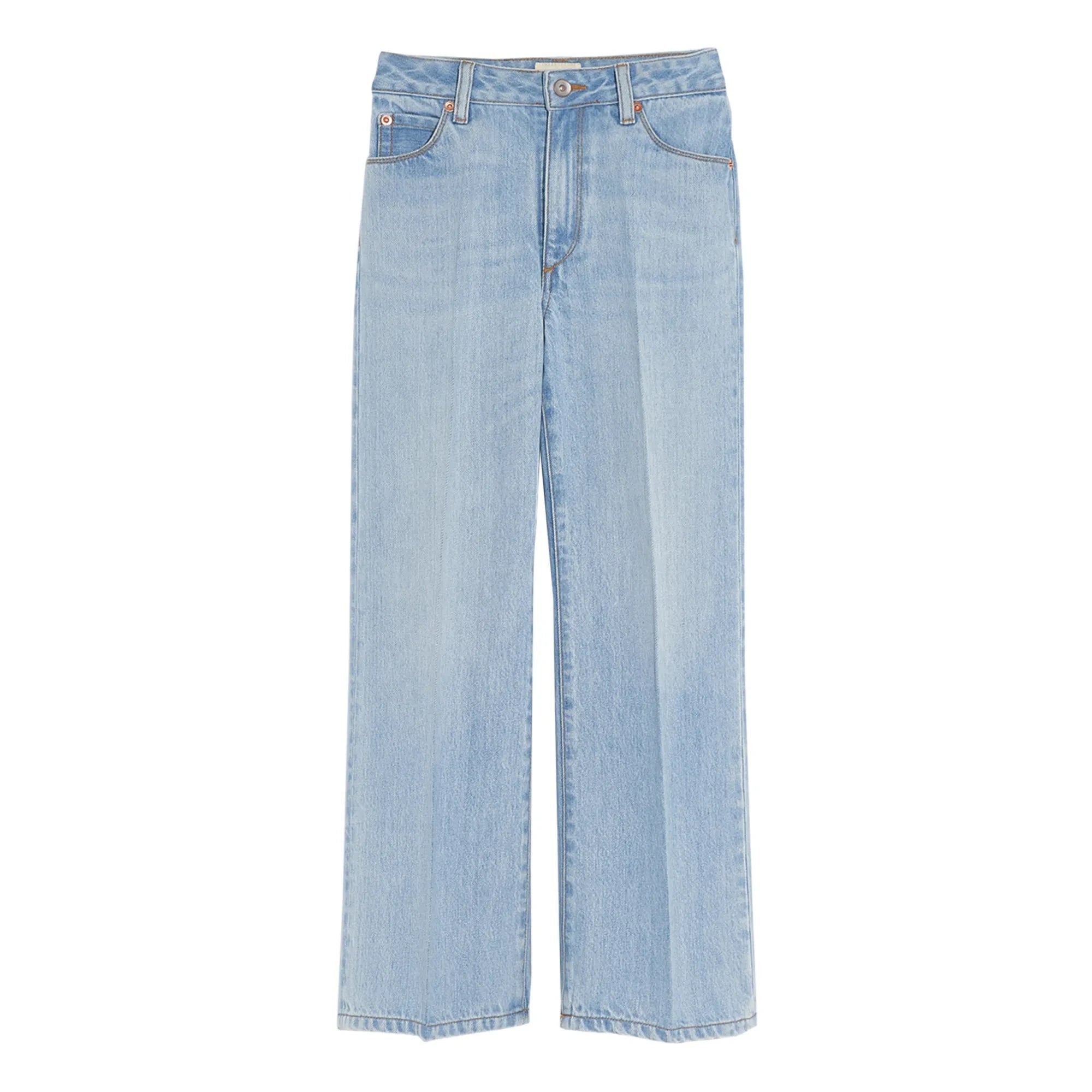 Bellerose - Jean Wide Leg Gardenia | Denim Blanqueado