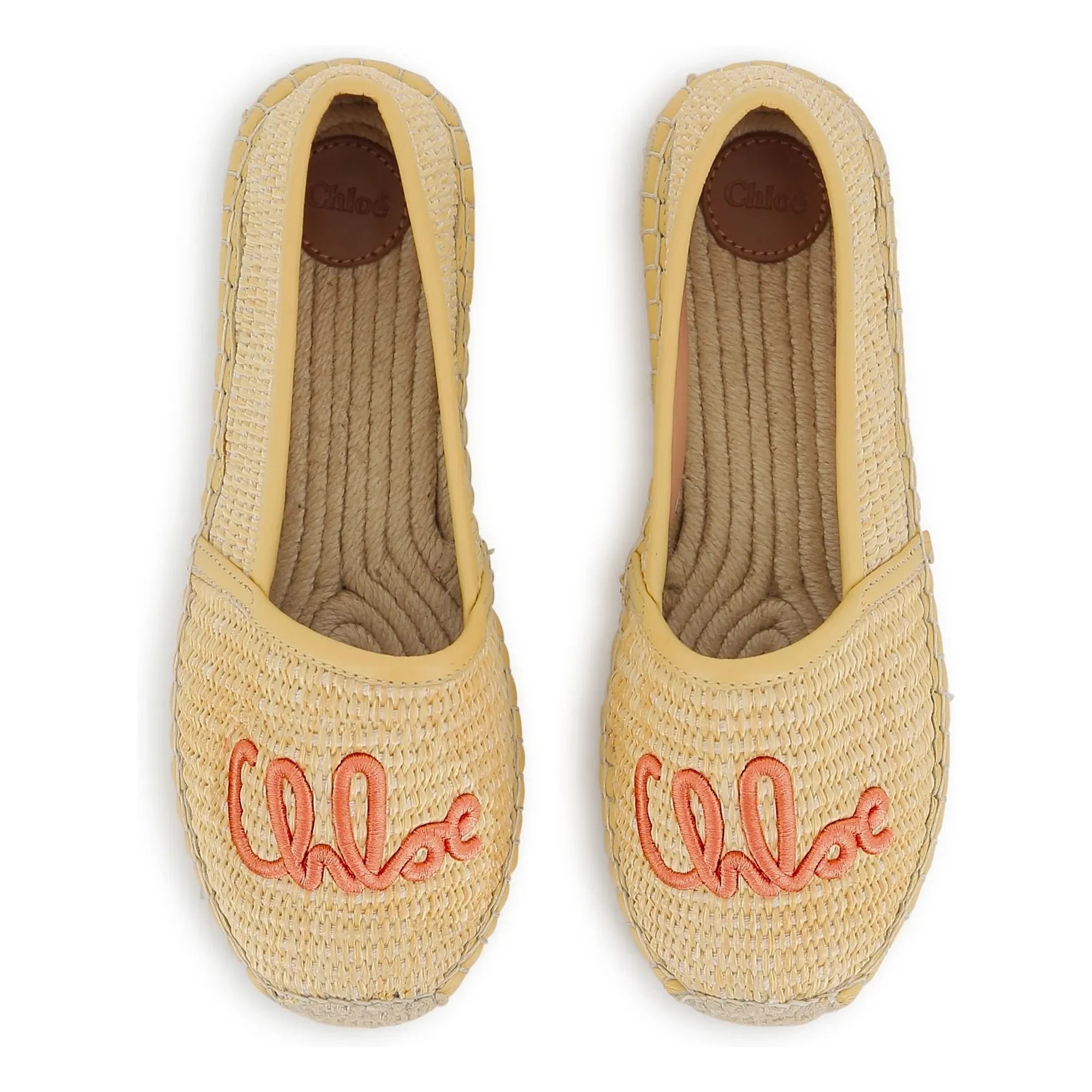 Chloé - Alpargatas de rafia | Beige
