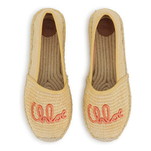 Chloé - Alpargatas de rafia | Beige
