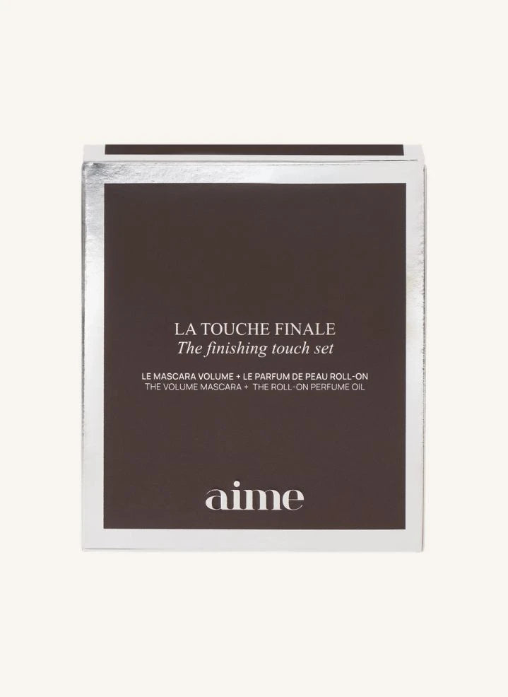 AIME - La Touche Finale Roll-On Perfume y Mini Máscara Set