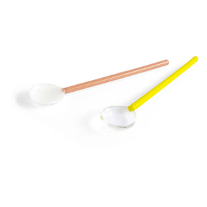 Hay - Borosilikat kaşıklar - 2'li set | Sarı