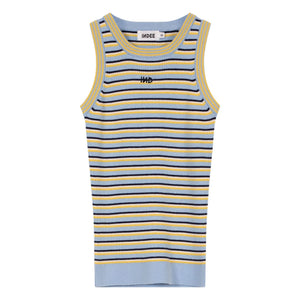 Indee - Camiseta de tirantes a rayas | Azul claro
