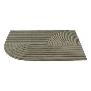 Muuto - Alfombra de lana Relevo, Studiopepe | Marrón topo
