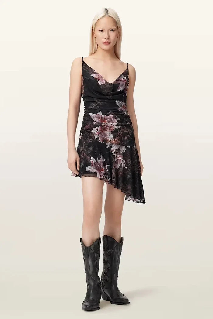 Vestido asimétrico BEA de AllSaints