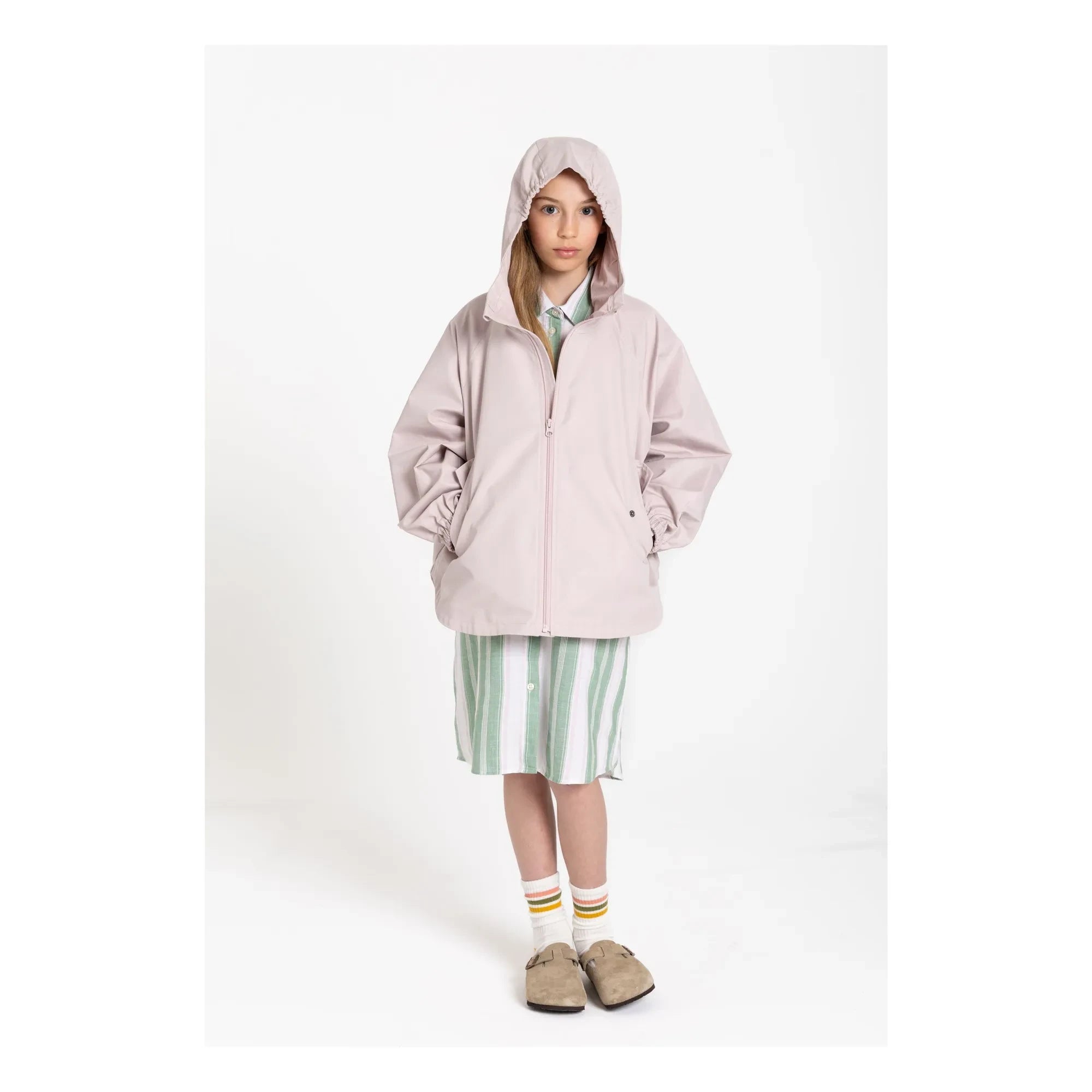 Smallable Kid - Cortavientos Brisk | Rosa empolvado