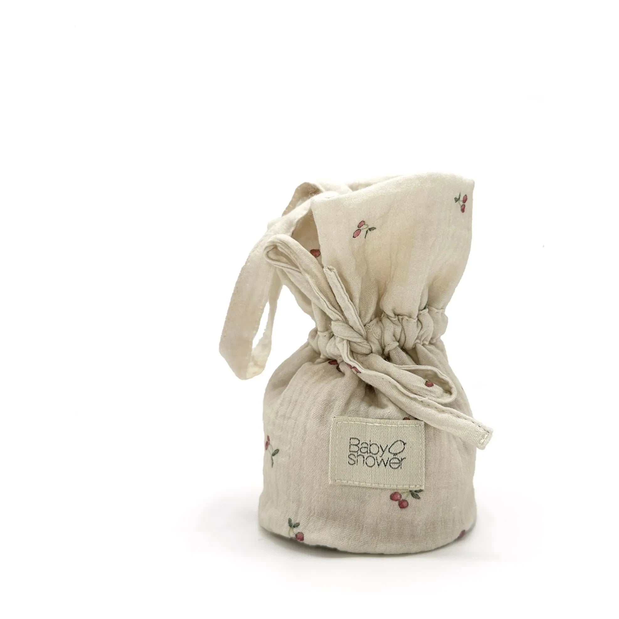 Babyshower - Funda de chupete cereza | Crudo