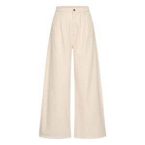 By Bar - Jeans de algodón orgánico Lux Grain | Blanco roto