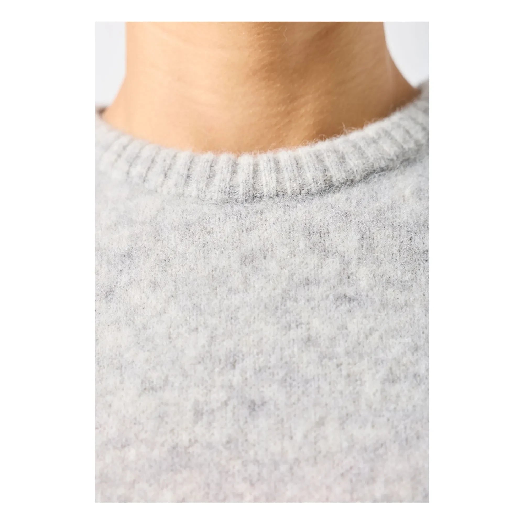 American Vintage - Vitow Jersey de punto sin mangas de lana | Gris claro