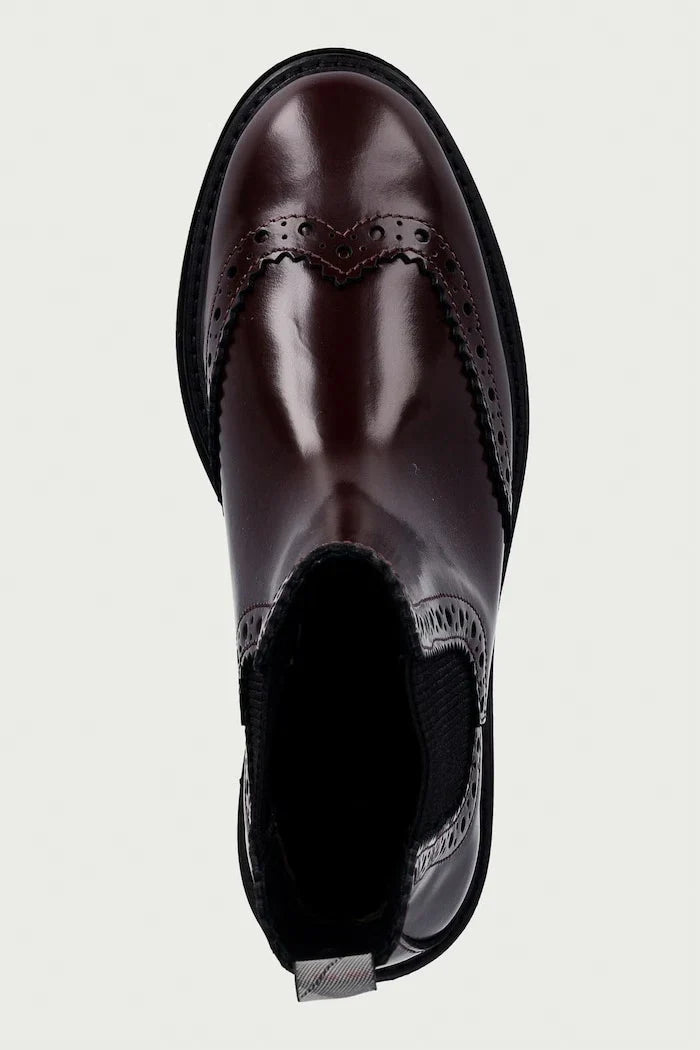 Botines Chelsea Barbour Fawne de piel para mujer
