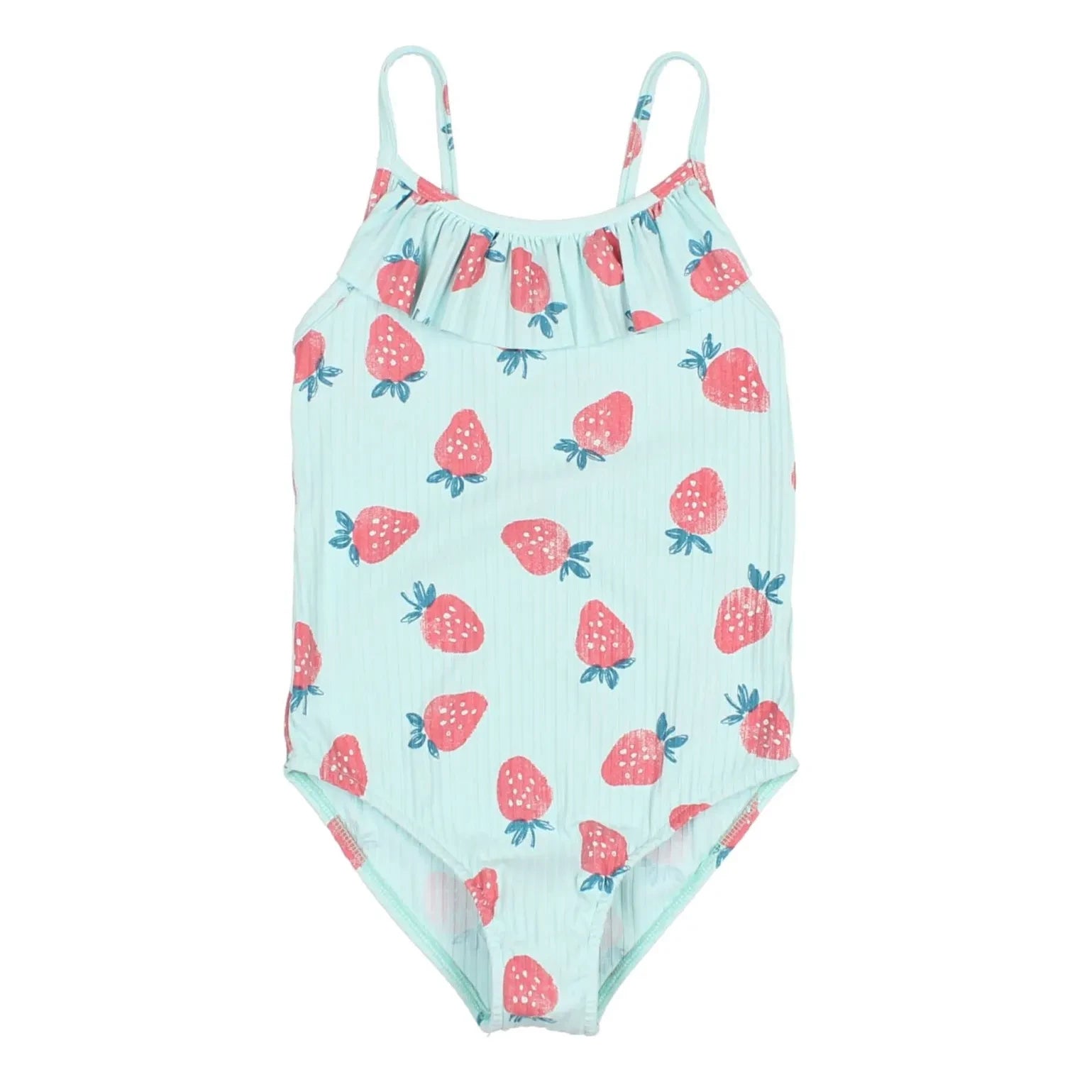 Búho - Bañador acanalado con estampado de fresas | Aqua