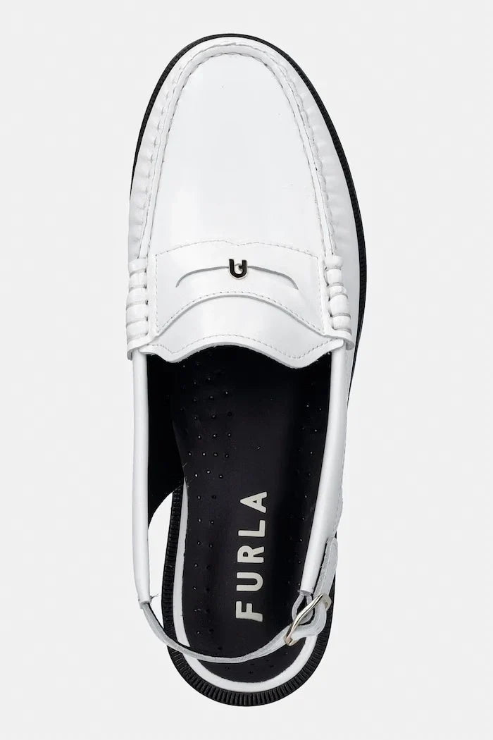 Mocasín de cuero Furla College