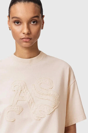 Camiseta de algodón para mujer AllSaints INSIGNIA