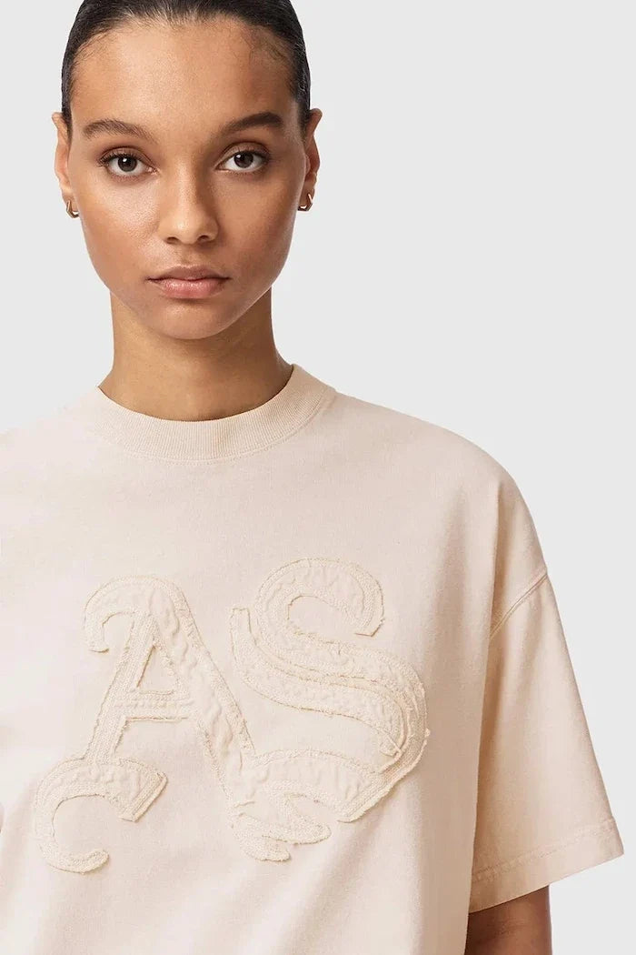 Camiseta de algodón para mujer AllSaints INSIGNIA