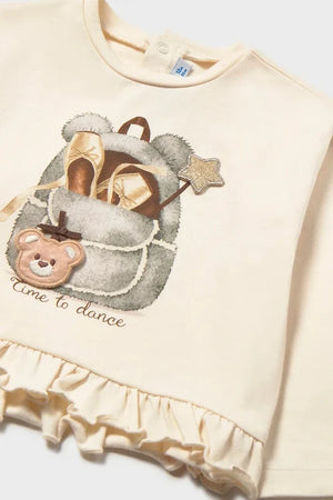 Blusa Mayoral de manga larga de algodón para niños