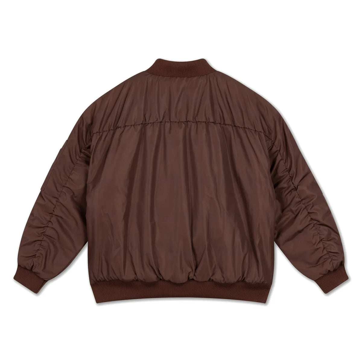 Repose AMS - Chaqueta Bomber de Fibra Reciclada | Marrón
