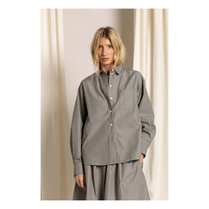 Smallable Woman - Falda Bruna Rayas | Gris