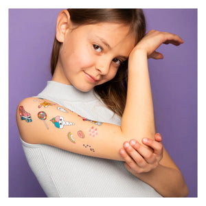 Omy - Tatuajes temporales de Lily | Rosa