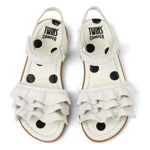 Camper - Sandalia derecha | Blanco