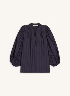 Vanessa Bruno - Blusa Bell de algodón | Azul marino