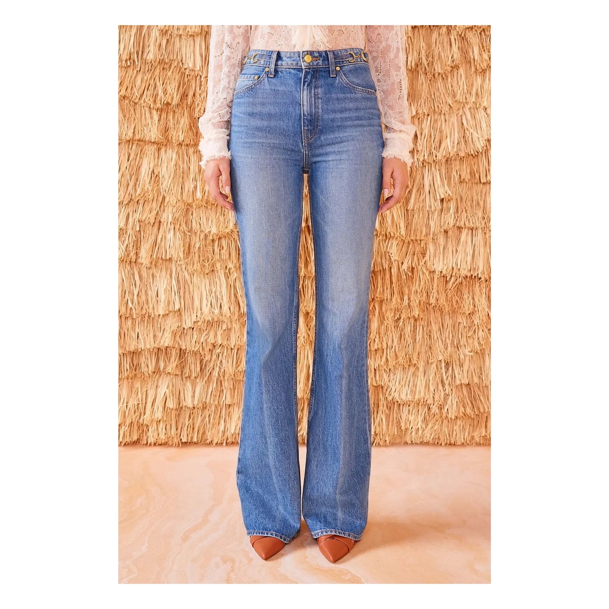 Ulla Johnson - Jean The Colette | Azul lavado
