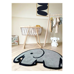 Maison Deux - Alfombra Miffy con Hilos | Gris