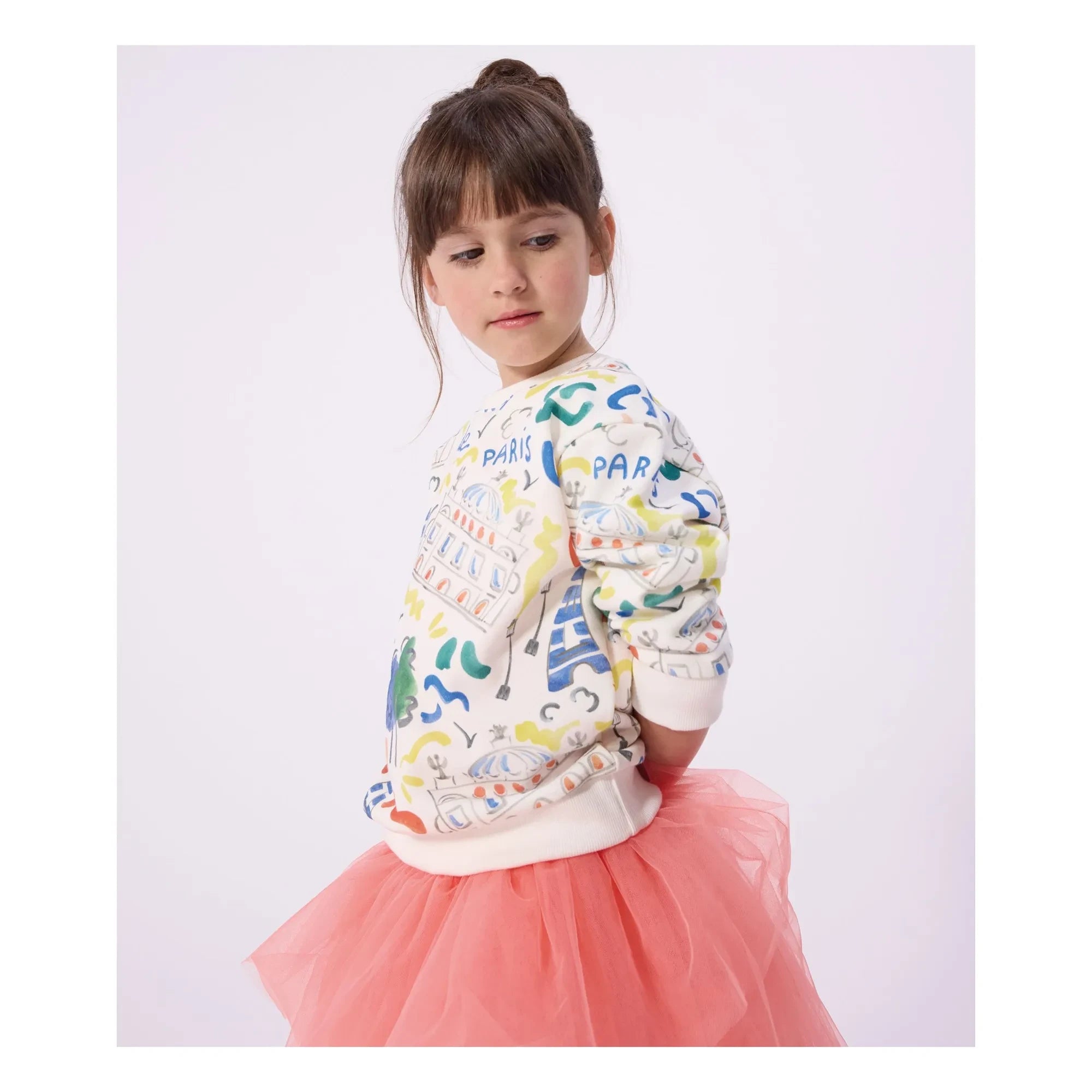 Petit Bateau - Sudadera Ópera | Blanco