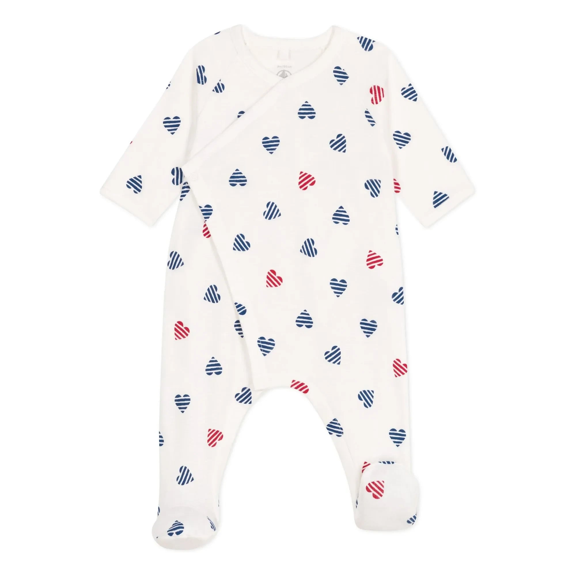 Petit Bateau - Pijama de algodón orgánico Baye | Crudo