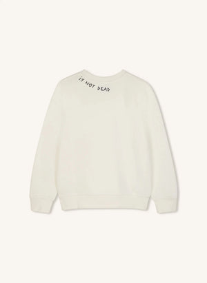 Zadig & Voltaire - Simba organik pamuk sweatshirt | Beyaz