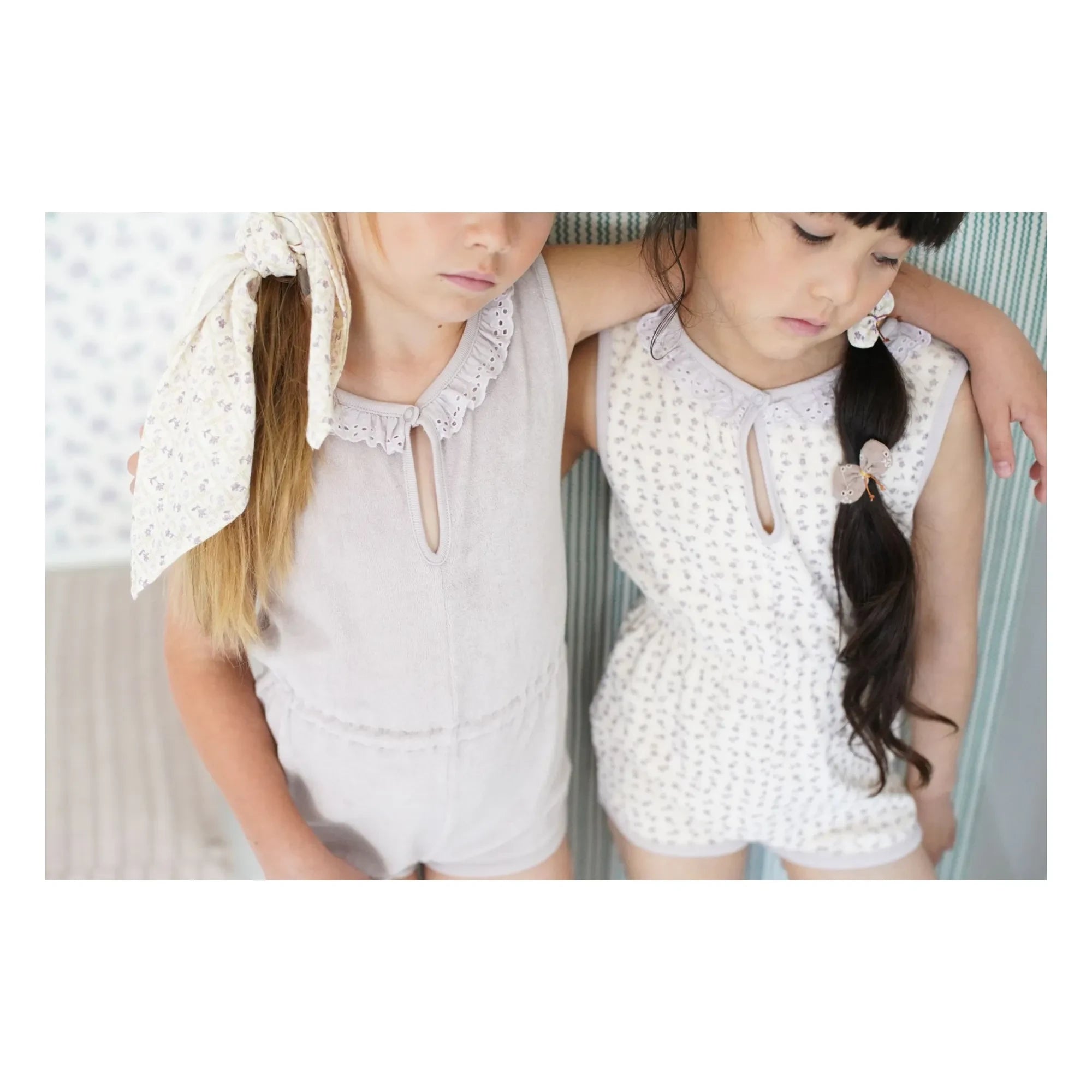 Soor Ploom - Mono de algodón orgánico Club Eponge | Rosa beige