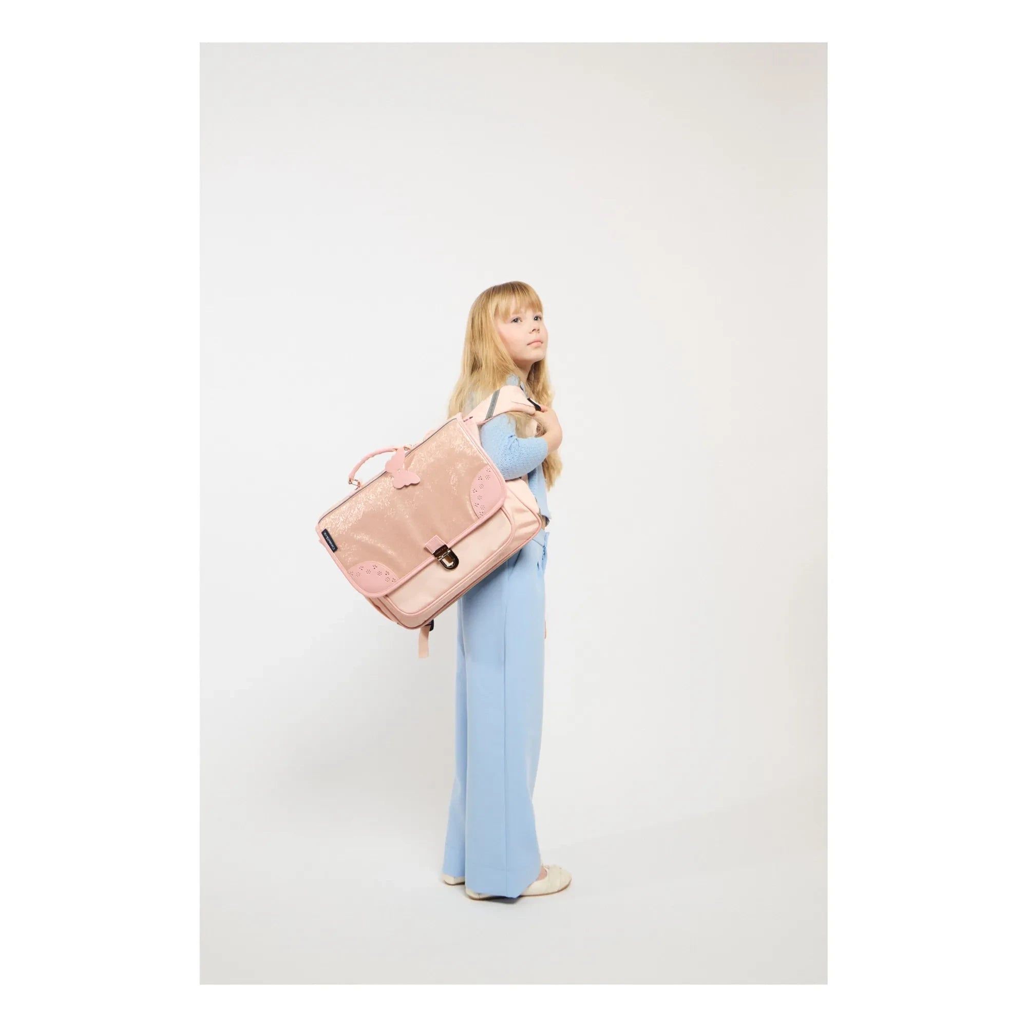 Caramel & Cie - Oxford satchel | Rosa empolvado