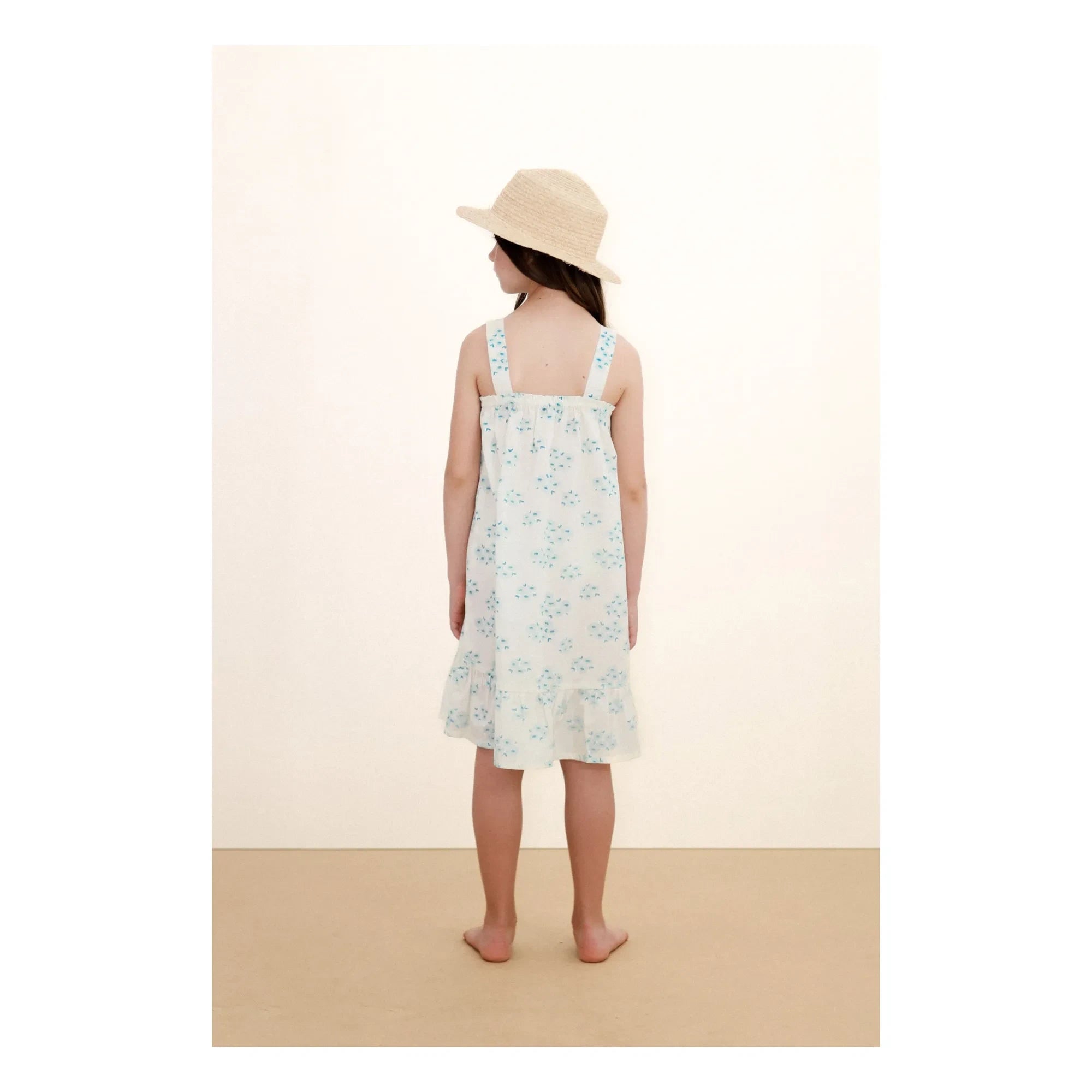 Tinycottons - Vestido con estampado floral | Blanco
