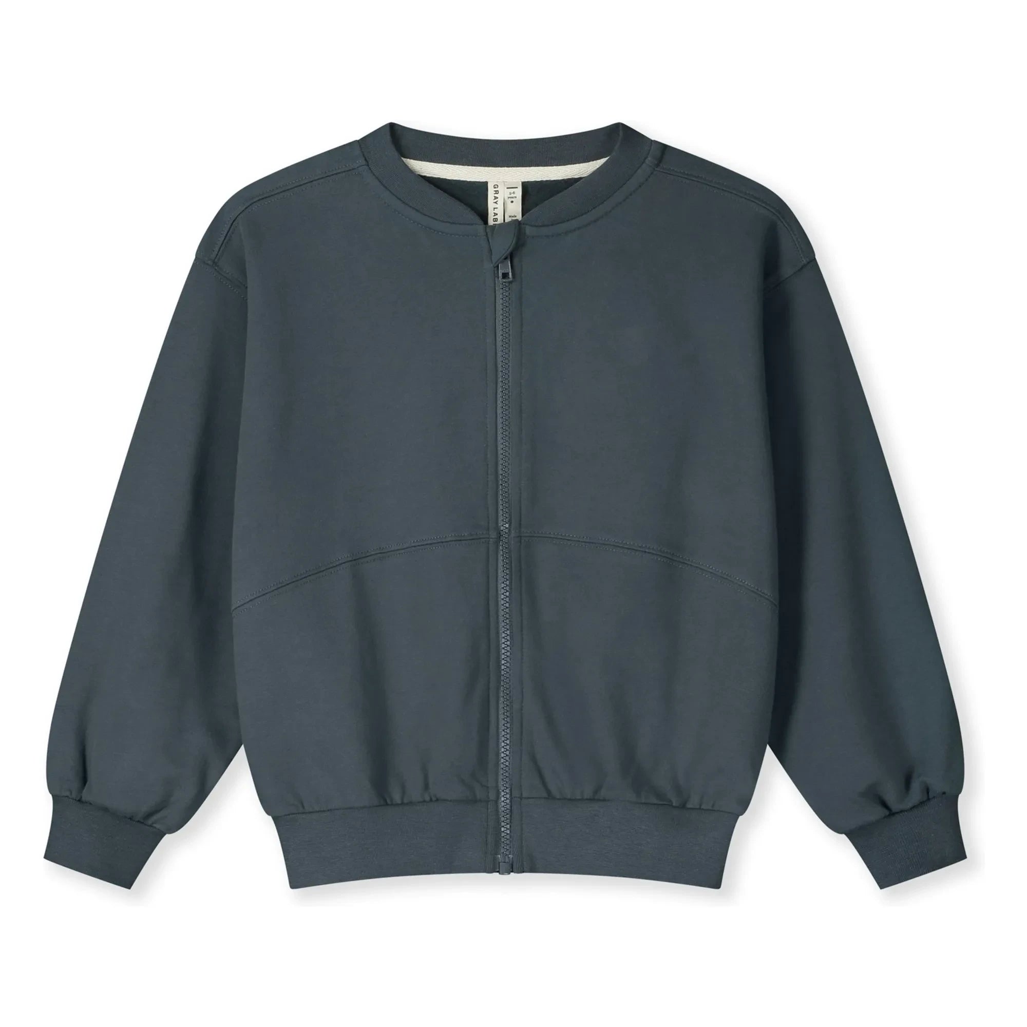 Gray Label - Bomber de algodón orgánico | Azul grisáceo