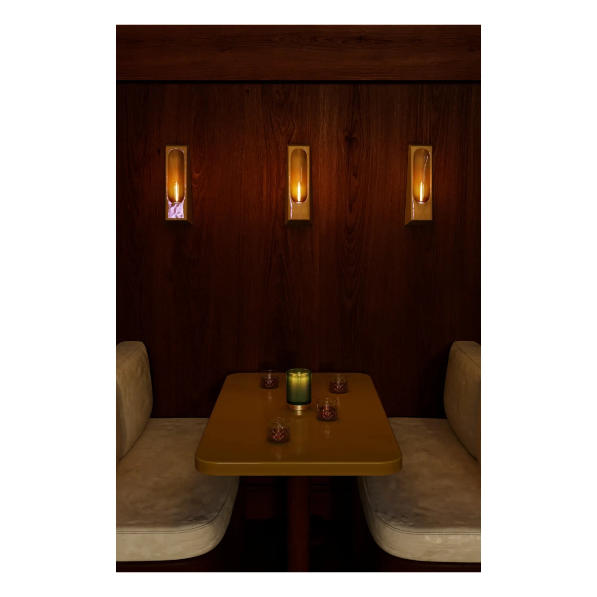 Violaine d'Harcourt - Aplique de pared Applause | Ocre