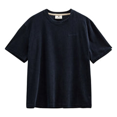 Anerkjendt - Camiseta de rizo Akvillads | Azul oscuro