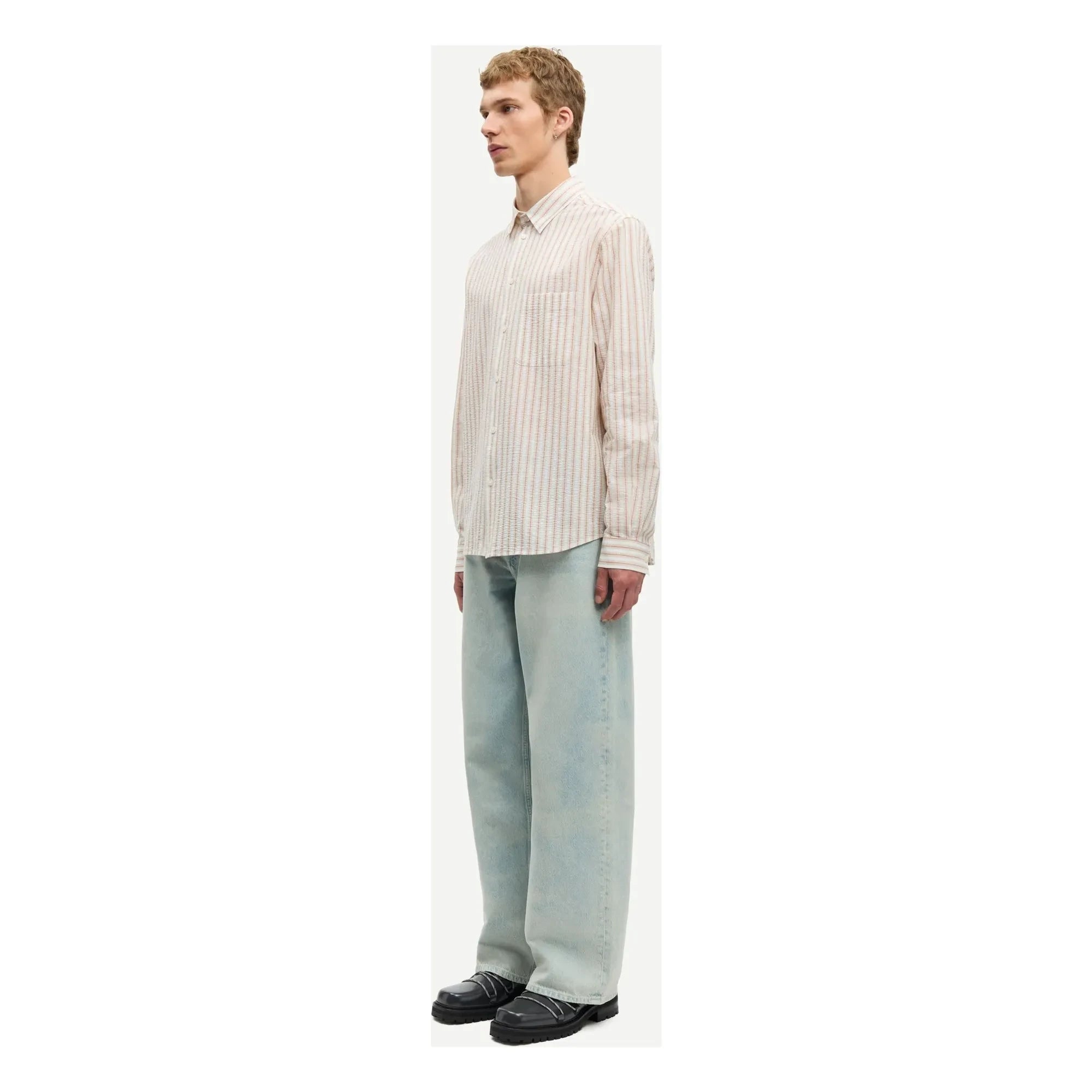 Samsoe Samsoe - Camisa de cuadros Saryan J | Crudo