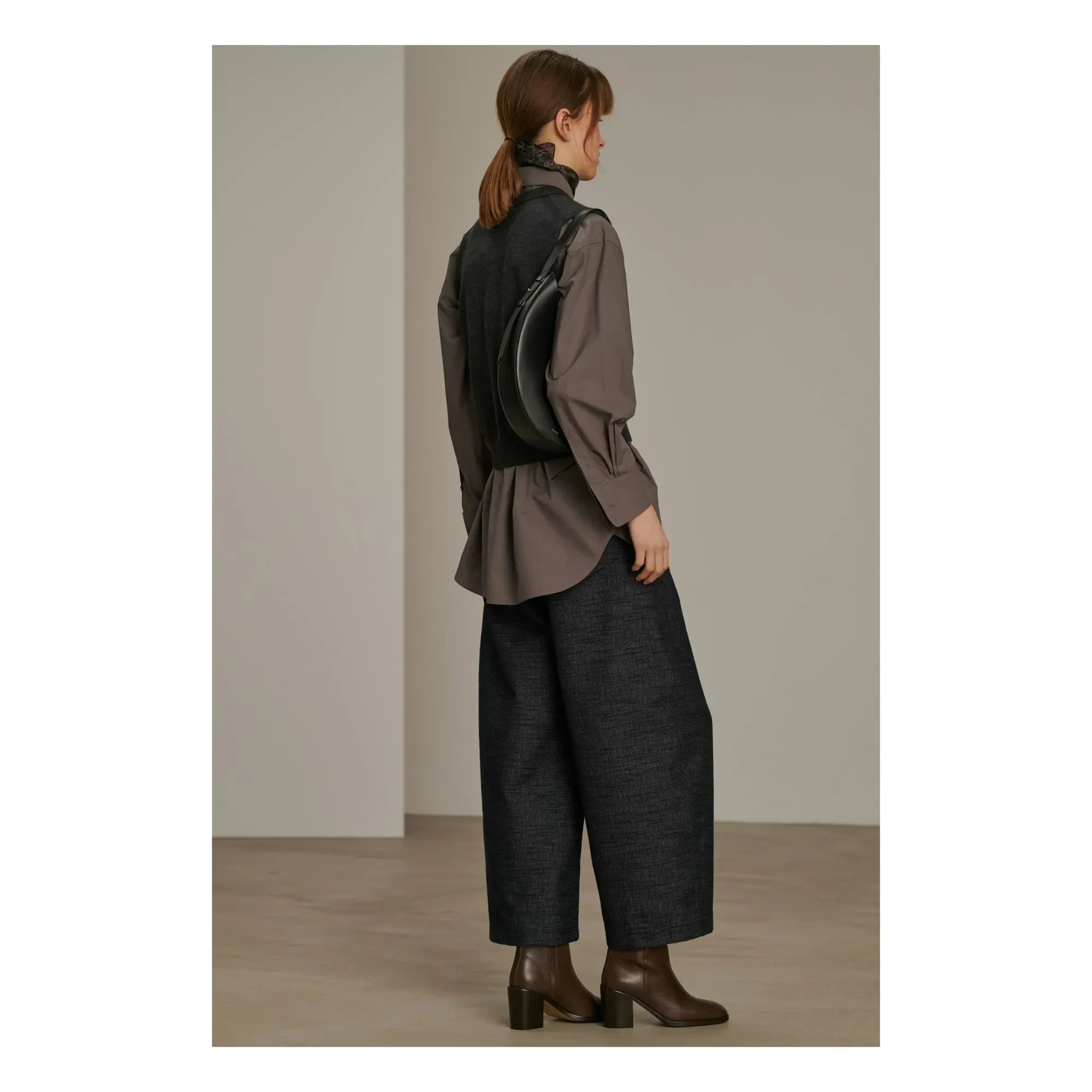 Soeur - Bolso de piel Wino | Negro