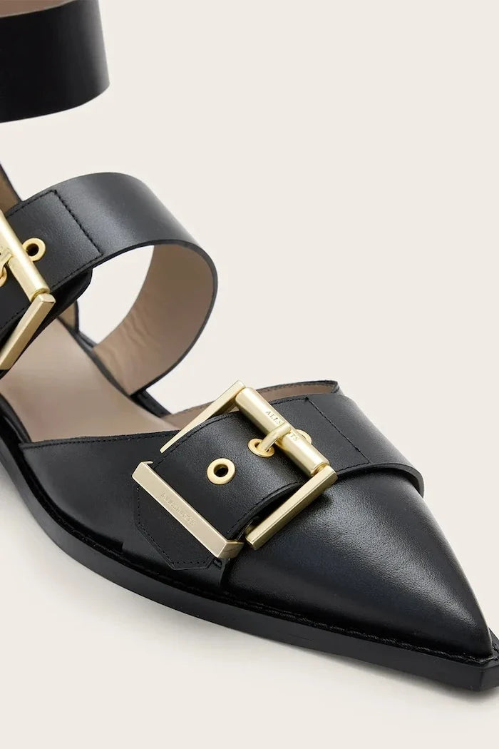 Bailarina de cuero AllSaints Sutton