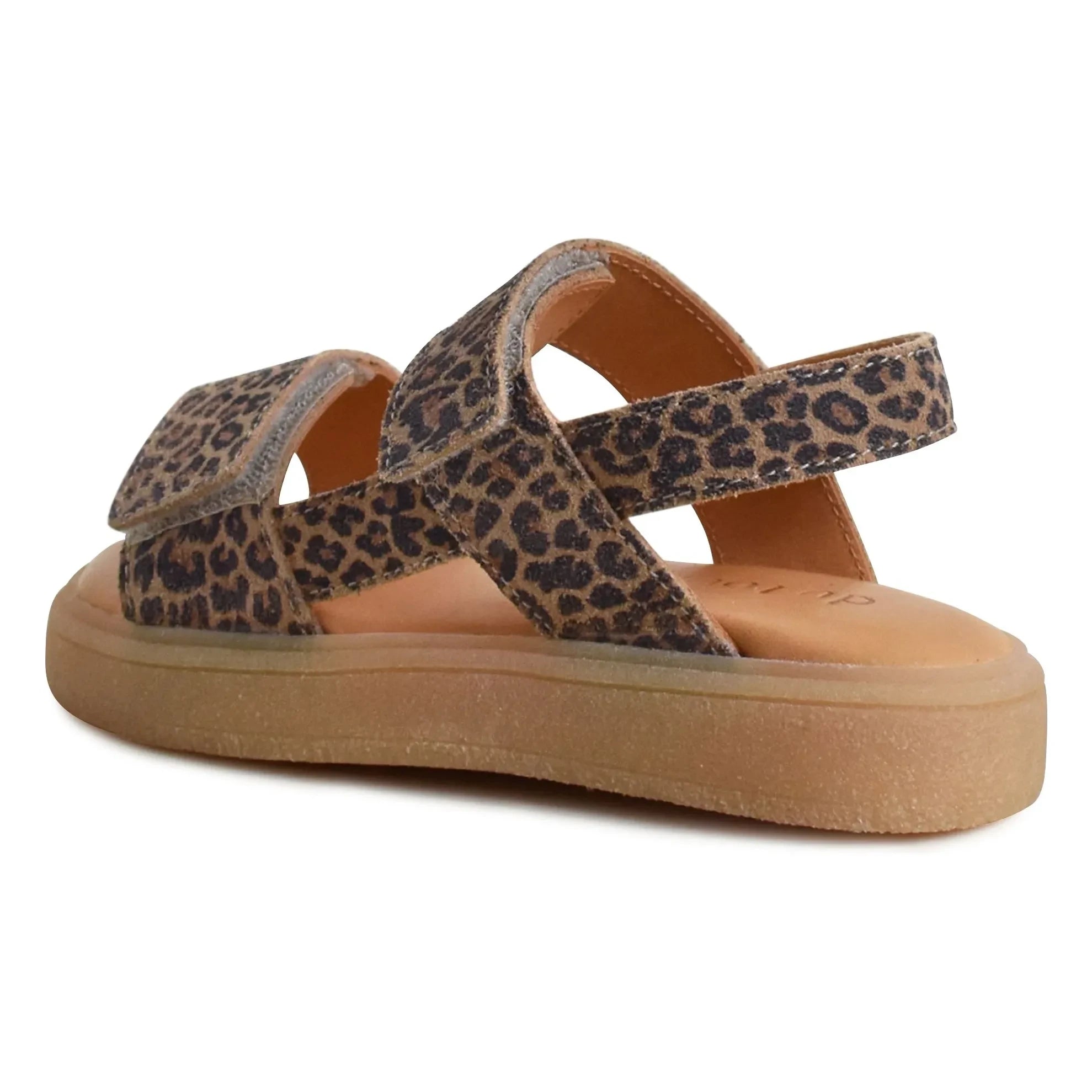 du Loua - Sandalias de tacón con estampado de leopardo Du Malu | Marrón