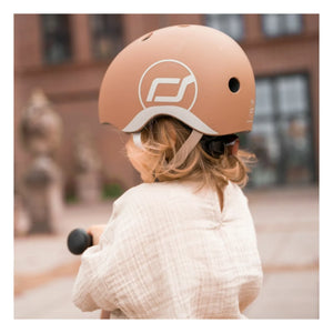 Scoot & Ride - Casco | Marrón