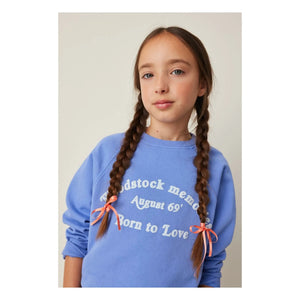 Tocoto Vintage - Sudadera Woodstock | Azul
