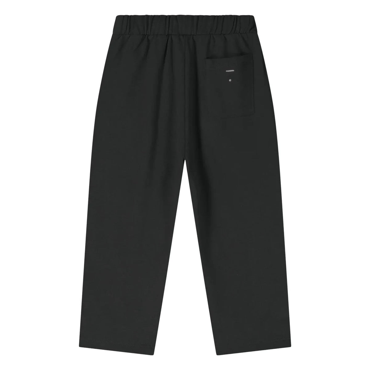 Gray Label - Pantalones negros de algodón orgánico talla grande
