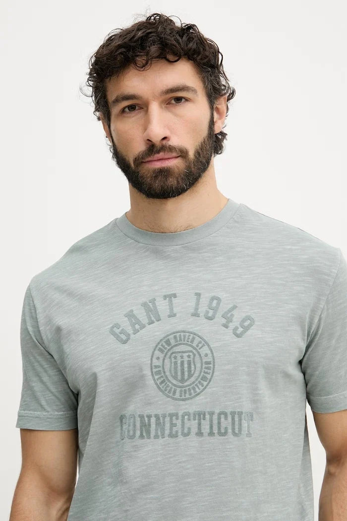Camiseta de algodón para hombre Gant