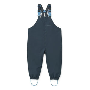 Liewood - Conjunto de lluvia de fibra reciclada Manu Bateaux | Azul marino