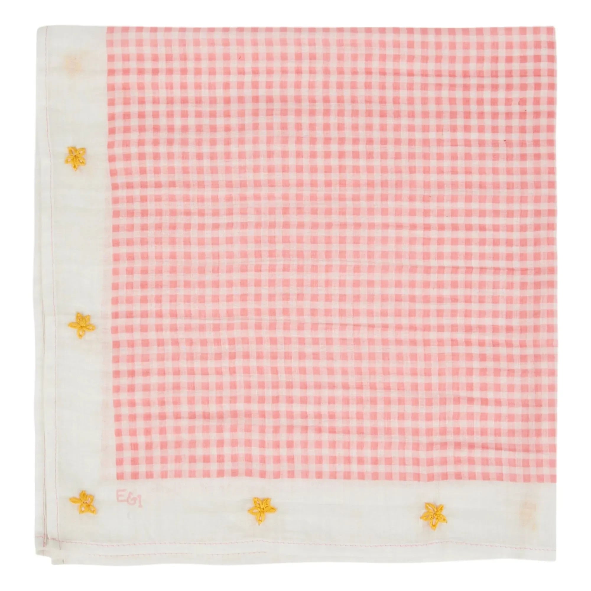 Emile et Ida - Pañuelo Vichy | Rosa