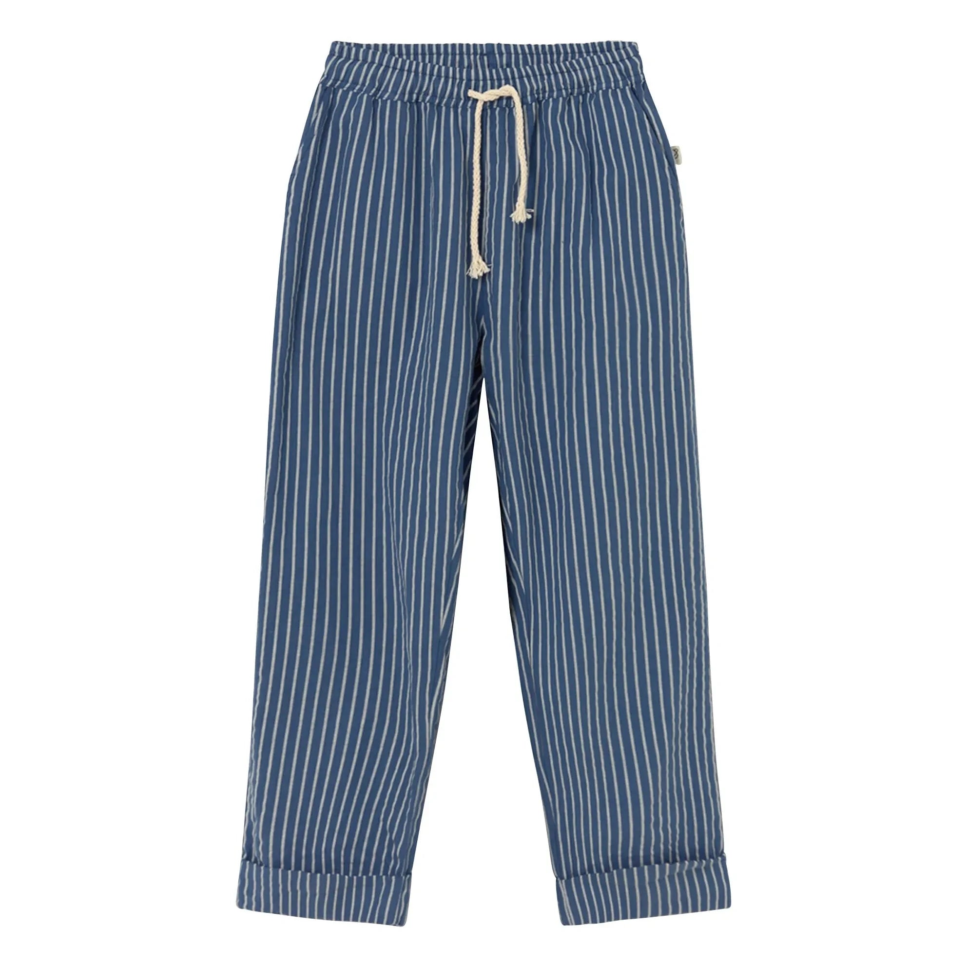 Cozmo - Pantalón Aero de rayas | Azul marino